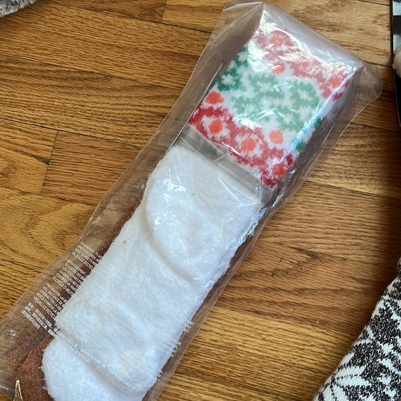 NEW- BUNDLE OF 3- Cozy Thermal Knit Slipper Socks - Picture 8 of 9